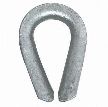 美式G411标准钢丝绳套环